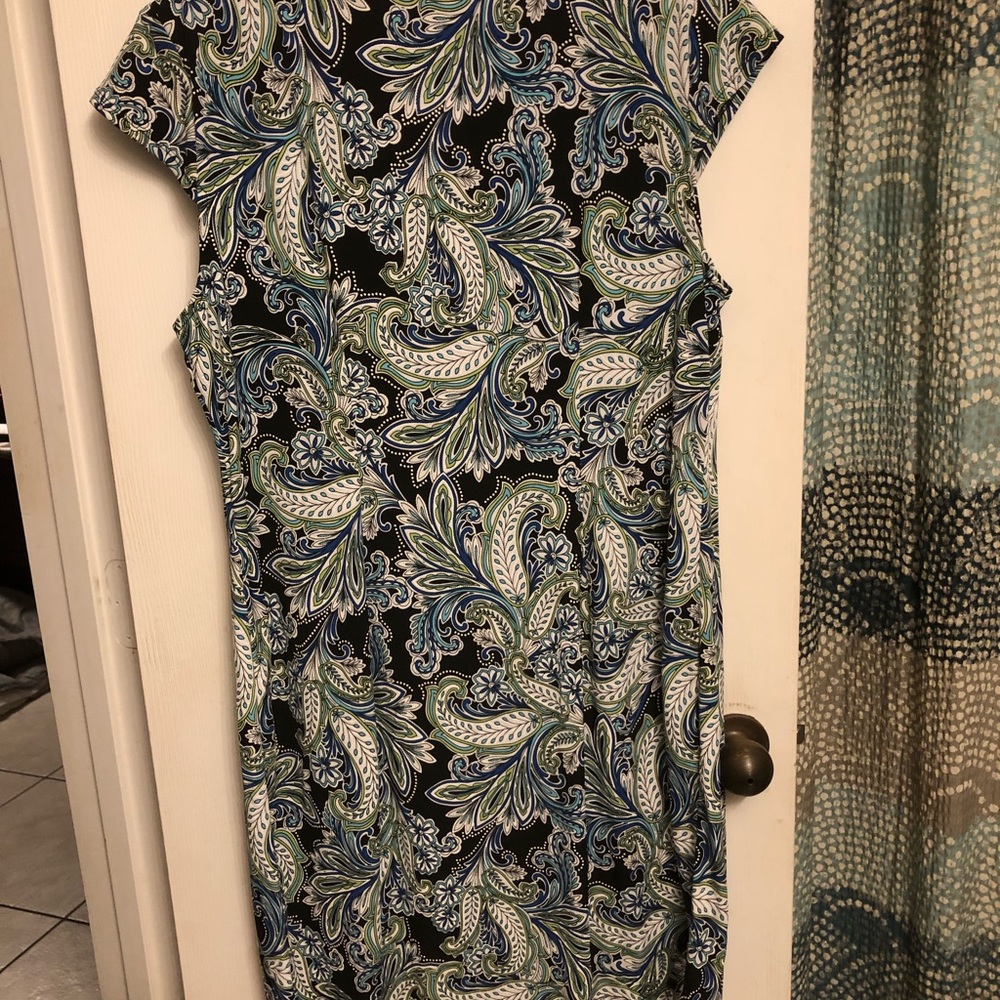 Liz Claiborne paisley summer dress.